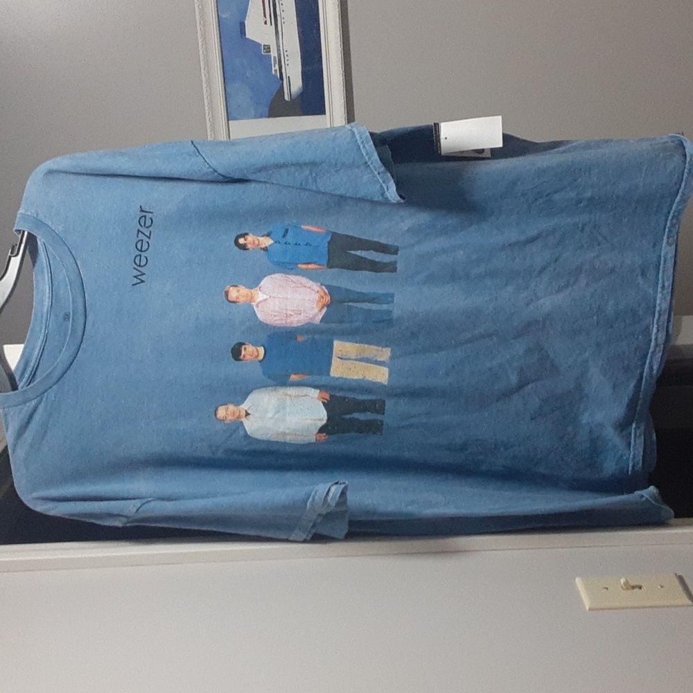 Weezer Band Blue Album 1994  Tour T Shirt. 3X. NWT.